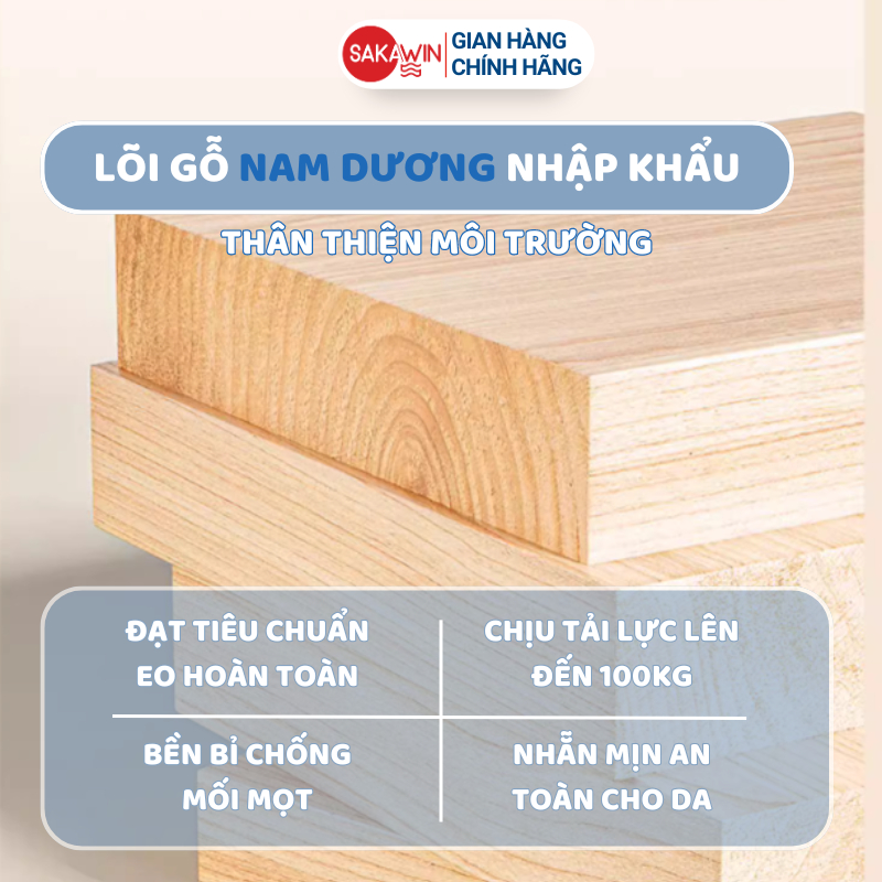 Bộ bàn học sinh thông minh Sakawin Pro100 Gỗ tự nhiên cao cấp, Mặt bàn xẻ đôi size 100cm | BigBuy360 - bigbuy360.vn