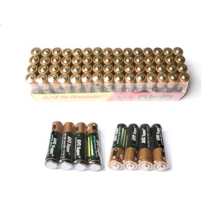 Pin Tiểu Nhỏ AAA (3A, Pin Đũa) Lốc 60 Viên AVO Megareel 1.5V