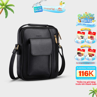 Túi đeo chéo da nam nữ thời trang TRITA RTN3