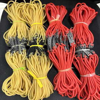 10 dây tròn vòng đỏ-vàng cột sẵn