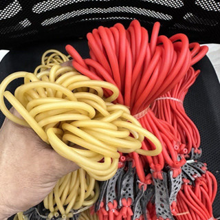 10 thun tròn vòng đỏ-vàng cột sẵn