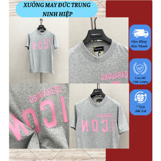 Áo Phông Thời Trang Y CON Thời Trang Họa Tiết Y CON Hồng Trước Ngực