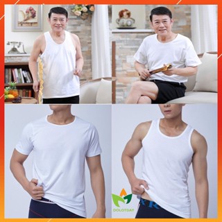 Áo ba lỗ nam trung niên Cotton Có Tay Mặc Ở Nhà , Áo 3 lỗ kiểu Bộ Đội Trắng Siêu Rẻ Siêu Đẹp LOTNAM