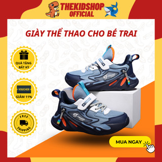 Giày Thể Thao Chống Trượt Cho Bé Trai Bé Gái siêu êm Thoáng Khí GI214 THE KID SHOP