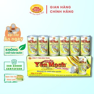 Cháo ăn liền yến mạch sữa Minh Trung 1 thùng 24 lon - CHAOYMSUA 24