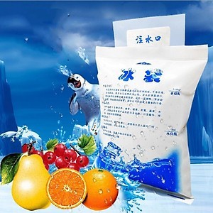 Túi đá khô bảo quản thực phẩm, an toàn tiện lợi - túi giữ lạnh thực phẩm đồ ăn 180ml