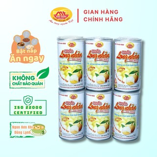 Cháo Long Nhãn Minh Trung lốc 6 lon - CHAOLONGNHAN 6