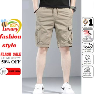 Quần short nam túi hộp, quần ngố lửng túi hộp kaki phong cách trẻ trung,thể thao năng động (DN1)