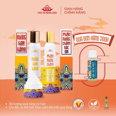 Bộ Phấn Nụ Chăm Sóc Da Cơ Bản - Phấn Nụ Hoàng Cung