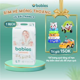 Tã quần Babies Organic - Thương hiệu bỉm Việt mỏng thoáng, thấm hút mùa hè