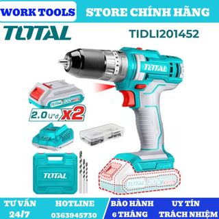 Total máy khoan búa dùng pin 20v tidli201455/tidli201452