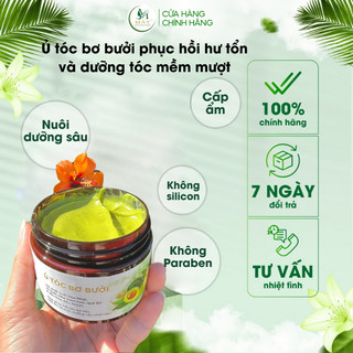 Kem ủ tóc Bơ Bưởi, ủ tóc phục hồi dưỡng mềm mượt, cải thiện tóc hư tổn, gãy rụng Mây Đơn Giản Là Đẹp 150gr