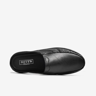 Giày Mocasin Nam Biti's BMM001177DEN (Đen)