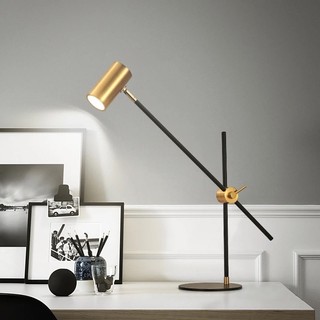  Đèn Bàn học Đọc sách Làm việc Cổ Điển mạ Đồng Cao Cấp - Decor trang trí nội thất phong cách Châu Âu 