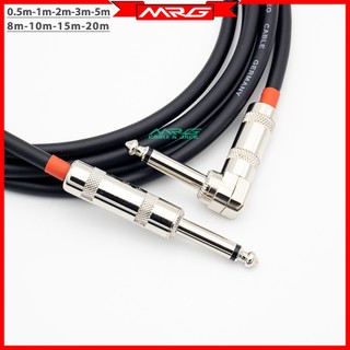 Dây jack 6 ly 2 đầu, dài 8m-10m-15m-20m, ts 1/4inch 6.35mm. d6