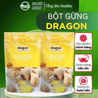 Bột Gừng Hữu Cơ Dragon Superfoods 200g – Tăng Cường Sức Khỏe, Chống Viêm Tự Nhiên