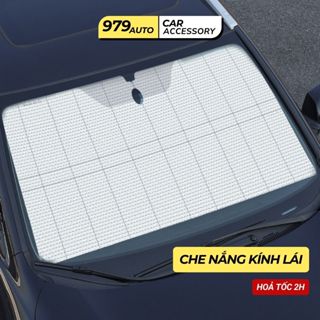 Tấm che nắng kính lái ô tô 979Auto chống nắng nóng cách nhiệt 4 lớp bảo vệ nội thất gấp gọn tiện lợi