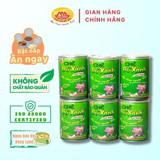 Chè Đỗ Xanh Minh Trung lốc 6 lon - CHEDOXANH 6