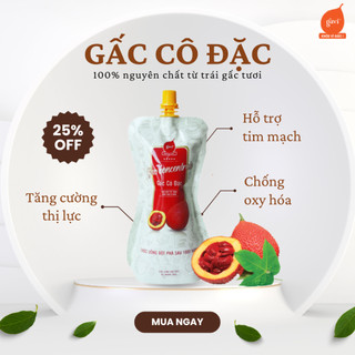 Gấc cô đặc GAVI nguyên liệu pha chế đồ uống thơm ngon, giàu dinh dưỡng, bổ sung vitamin