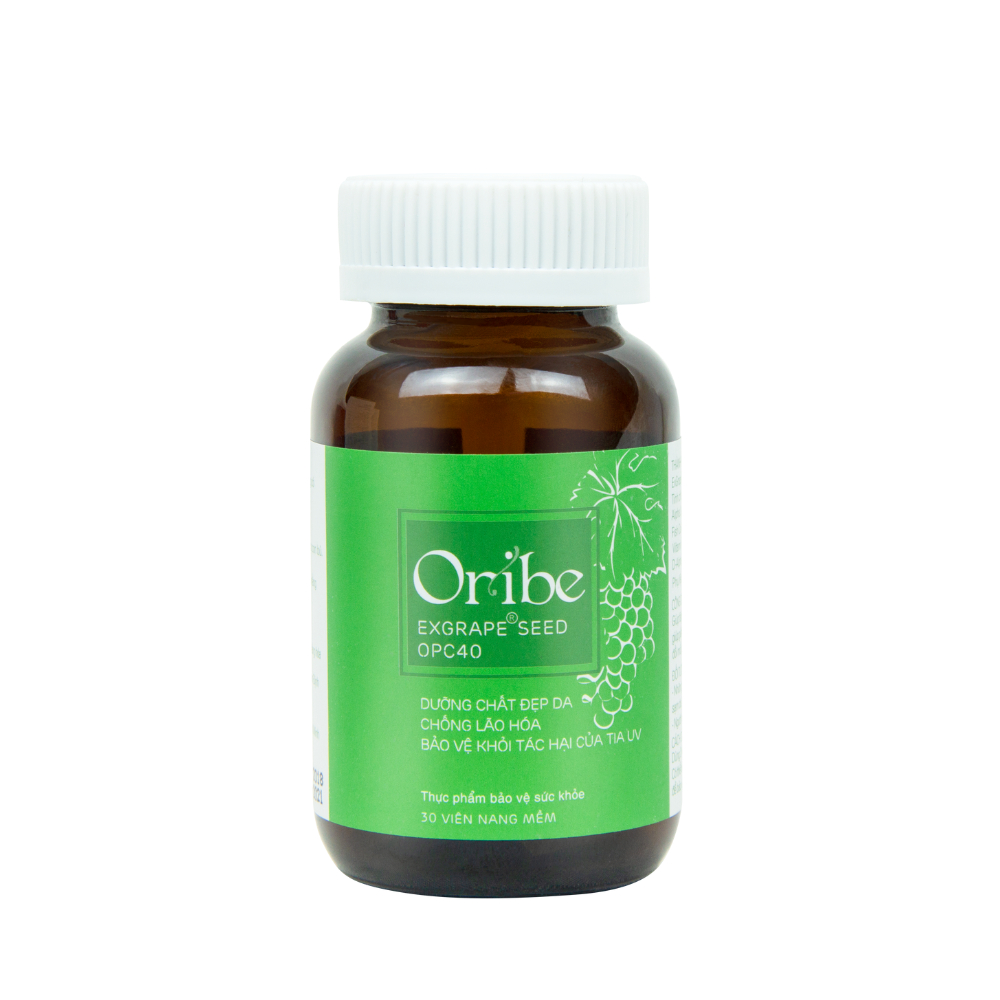 Viên uống trắng da nhau thai cừu Oribe làm mờ thâm nám chống lão hóa và làm đẹp da hộp 30 viên