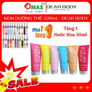 Kem Dưỡng Toàn Thân DEAR BODY - BODY CREAM 226g - Dưỡng Mềm Mịn Mượt - Hương Thơm - Ngọt Ngào - Quyến Rũ - Hấp Dẫn