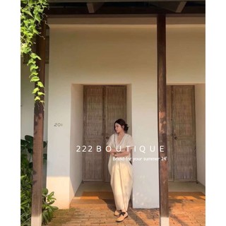 váy lụa cổ V Inhere HQ 28307