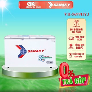 VH-5699HY3 - Tủ Đông Sanaky Inverter 410 Lít VH-5699HY3 - BẢO HÀNH CHÍNH HÃNG