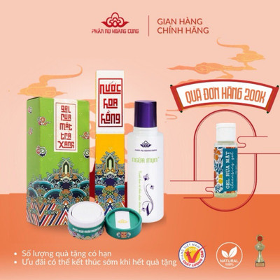 Bộ Sạch Mụn Cơ Bản Phấn Nụ Hoàng Cung