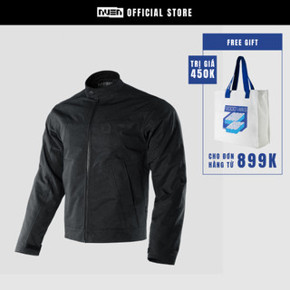 Áo khoác nam biker áo giáp moto nuen nj-01 màu đen
