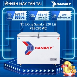 Vh-285w2 - tủ đông sanaky 220l vh-285w2 - bảo hành chính hãng - giao miễn phí hcm