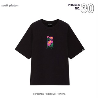 Scott Platon Áo thun Phiếu Bé Ngoan - Chất liệu cotton dày dặn đứng form