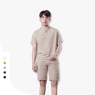 Áo Đũi Nam Cổ Trụ Cao Cấp Chất Đũi Xước Mát Mẻ Thời Trang VESCA Y