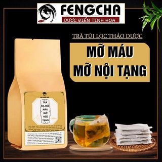 Trà hạ mỡ máu chelesterol, giảm mỡ nội tạng Fengcha đào thải ra ngoài toàn bộ mô mỡ xấu trong ngũ tạng