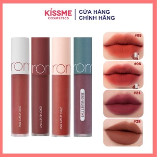 Son Kem Lì Romand Zero Velvet Tint