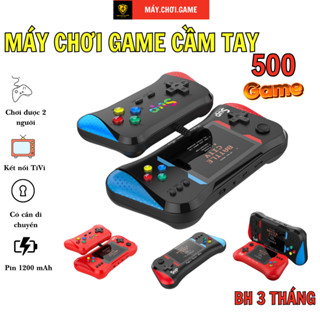 Máy Chơi Game Cầm Tay mini X7 Plus Hơn 500 Game Màn Hình HD Phiên Bản Mới Nhất Có Tay Cầm Chơi Game 2 Người bản 2024