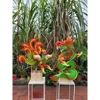 Rồng phượng thành phẩm làm tráp cưới hỏi, lễ ăn hỏi