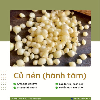 Củ nén quảng ngãi, túi 500g, nén bình phú quảng ngãi, hành tăm miền trung