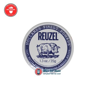 Sáp vuốt tóc Reuzel Clay Matte Pomade - trắng