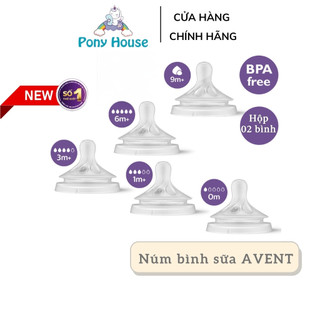 Núm ty avent natural - núm ti thay thế bình sữa avent