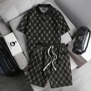 Bộ Quần Áo Nam UMA STORE Họa Tiết BU Chất Cotton Chéo Siêu Đẹp Set Đồ Trẻ Trung Khỏe Khoắn SPB06