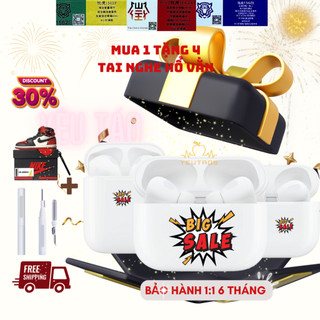  Tai Nghe Bluetooth Không Dây Cao Cấp Pro 2 Cao Cấp Chống Ồn, Vuốt Chỉnh Âm Lượng