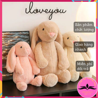 Thú nhồi bông, gấu bông thỏ tai dài, thỏ bông jellycat bunny cao cấp an toàn cho bé, size 40cm