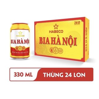 [ ĐẶC SẢN VIỆT] Bia Hà Nội lon 330ml.