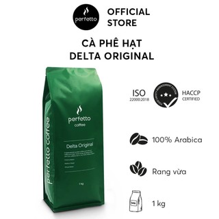 Cà phê hạt Delta Original 1000g