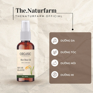 Dầu cám gạo nguyên chất Naturfarm 100ML
