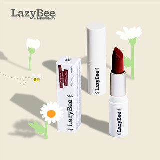 [GIFT] Son Dưỡng Có Màu Lazy Bee Đỏ Đât 3.5gr