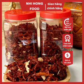 1kg khô heo cháy tỏi thơm ngon giòn tan đậm vị - vinabisca snack đồ ăn vặt food
