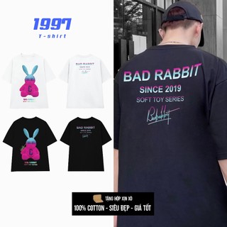 Áo thun BAD RABBIT2 chiều thoáng mát thấm mồ hôi áo thun in hình basic Bad Rabbit áo RAB016