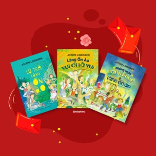 Bộ Sách - Lũ Trẻ Làng ồn ào + Làng ồn ào Vui ơi Là Vui + Những ngày hạnh phúc ở làng ồn ào - NXB Phụ Nữ