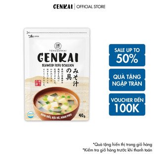 Rong biển nấu canh genkai đậu hũ hành paro 40g